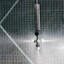 Garden Lawn Sprinkler Irrigation Mist Fog 5-head Nozzle Spray Mounting A XAS