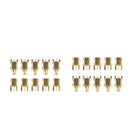 10Pack Male + 10Pack Female Socket Replacement Headset MMCX Cord for Shure SE215