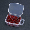 20pcs 6cm Simulation Earthworm Worm Artificial Fishing Lure Tackle with Box