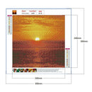 5D DIY Full Drill Diamond Painting Novelty Sunrise Cross Stitch (JH282)