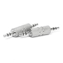 2x 3.5mm Stereo Male Female Connector Audio Headphone Adapter Jack Coupler