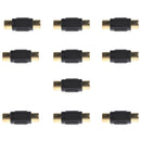 10 Piece RCA Female to Female Coupler Socket Audio Adapter Extender