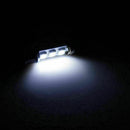 10X White 36MM 3 LED 5050 SMD Festoon Dome Car Light Interio Q6T4 B3H4 Lamp R4I6