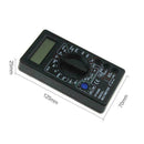 Digital Multimeter LCD Display Voltmeter Ohmmeter Electrical Multi Tester N9I1