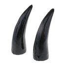 4x Artificial Painted OX Horn for Party Holiday Costume Decorative Ornament