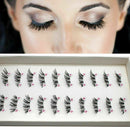 Handmade Cross False Eyelashes Half Mini Corner Winged-Eye Pairs Lashes 10 R5Z8