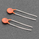 300pcs Ceramic Capacitor Assortment Set 2PF-0.1UF 30 Values in Separate Bags