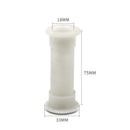 Nylon Motorwell Drain Tube With Plug Boat Marine Length 3.3CM Width 3.3CM QSY
