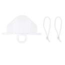 Smile Safety Face Shield Chef Hotel Visors Protect Mouth Shield 6.7x14cm