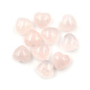 1Pc Natural Quartz Heart Shaped Pink Crystal Love Healing Gemstones Collection F
