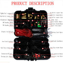 138pcs Fishing Equipment Set Space Beans Luminous Stops Soft Lure Fish Bait