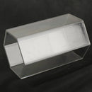 Hexagon Plastic Candle Moulds Soap Molds for Homemade DIY Craft 7.5 x 12 cm