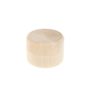 Round Wooden Wedding Ring Jewelry Trinket Box Wood Storage Container Case ME