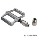 1pair 20mm Bike Pedal Extender Steel Accessories Easy Install Spacer Left Right