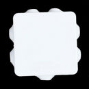 ABS IP55 Waterproof Square Junction Box Plain Press on Lid 85x85x50mm B1Y3