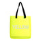 Transparent PVC Shopping Tote Women Shoulder Beach Travel Handbags (Yellow) A