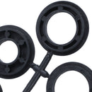 Wire Brush Wheel for Bench Grinder Polish + Reducers Adaptor Rings,6inch 15