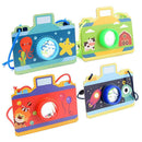 Multi-Prism Effect Cartoon Camera Style Kaleidoscope Paper Card Fun Toys