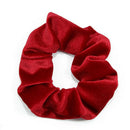 Pack of 2 Hair Scrunchies Velvet Elastic Bobbles Hair Bands - Soft Scrunchy Hair