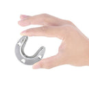 4 Packs Heavy Duty Stainless Steel Closet Rod End Supports Closet Pole Sock