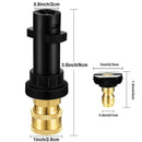 Pressure WasherGun Adapter with 1/4 Inch Brass Female Quick Connector Fitti