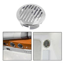 1x RV Marine Boat Yacht 3"/76mm Stainless Steel Round Airflow Vent ADSGA