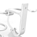 Aluminum Hair Dryer Storage Organizer Rack Holder Bathroom Drier Hanger Set