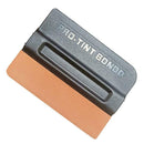 Carbon Fiber Film Magnetic Squeegee Car Vinyl Wrap Scraper with Suede Felt