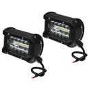 2Pcs 5 Inch 72 W Led Lamp Lights Bar Fog Lights Waterproof Driving Work Lig