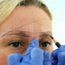 Microblading Eyebrow Mapping String Pre Inked Eyebrow Thread Browline B3L8