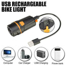 1200 Lumens Bicycle Front Light Bike Headlight LED USB Rechargeable Lamp Su N5I7
