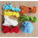 1Set Rainbow Punch Needle Embroidery Kits Punch Needle Pen Tool DIY Needlework