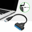 USB 3.0 To 2.5 inch SATA Hard Drive Adapter Cable SDD SATA To USB 3.0 Conve V6Y3