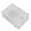 2X(Transparent Acrylic Case Enclosure Box with Cooling Fan for Raspberry Pi
