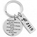 2019 Graduation Keychain Behind you all you memorie Pendant DIY Key chain G ï¼D
