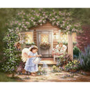 Painting By Numbers Kit DIY Girl Hand Painted Canvas Oil Art Picture Craft A