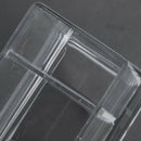 1 Pcs Clear Plastic Business Card Holder Stand Display with Pen Stand 12cm  B8L4