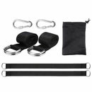 Tree Hanging Kit Hammock Straps Set of 2 150cm Extra Long Load Capacity Out Q6W4