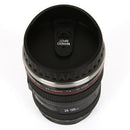 Best Camera Lens Thermos Stainless Steel Cup/ Mug for Coffee or Tea Black D6F9