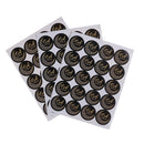 60pcs Eid Mubarak Paper Stickers Gift Seal Labels Islamic Ramadan Party Decor OZ