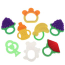 4pcs t Baby Infant Toddler Teething Toys Safe Teether t baby toys  Nw
