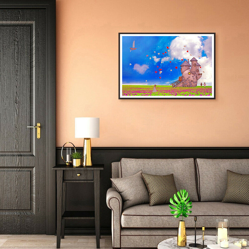 1000pcs DIY Flower Field Picture Puzzles Assembling Toys for Adults Kids