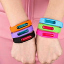 10X Siliconenti Mosquito Repeller Pest Insect Repellent Wrist Band  BraNew P3Q9
