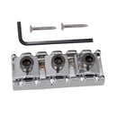 2 Pcs of Pack Guitar String Locking Nut w/ Wrench Screws for Electric Guitar