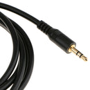 Black 12Pin to 3.5MM Male AUX Audio Adapter Cable 150CM For BMW E85 E83 E86 Mini