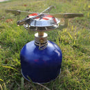 AT6313 Outdoor Stainless Steel Mini Gas Stove Portable Picnic Gascookers