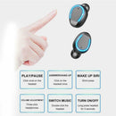 F9-5 Wireless Bluetooth V5.0 Earphones In-ear Stereo U-Type Headset (Black) SN9F