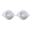2x 1'' Nylon Boat Drain Plug Bung Socket For Marine Yacht Dinghy Kayak Canoe