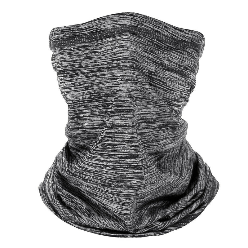 2 Pieces Silky Outdoor Motorcycle Balaclava Scarf Ski Neck Gaiter Headwear