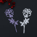 Rose DIY Metal Embroidery Puzzle Stencil Scrapbook Album Craft Cutting Die